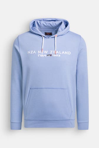 NEW ZEALAND AUCKLAND Hoodie 'Diamond' taubenblau