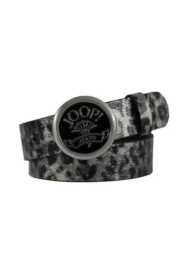 JOOP! Leder-Gürtel gemustert