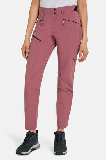 DYNAFIT Outdoorhose dunkelrosa