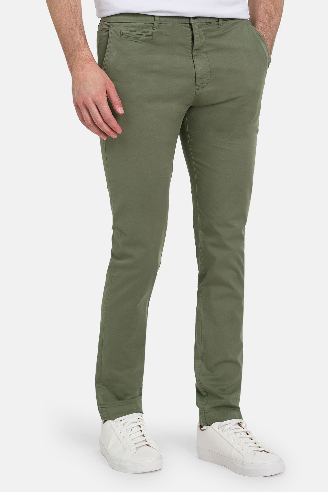 U.S. POLO ASSN. Chino graugrün, Bild 1