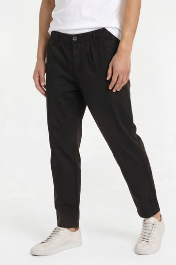 GOLDGARN DENIM Stoffhose 'S1' schwarz