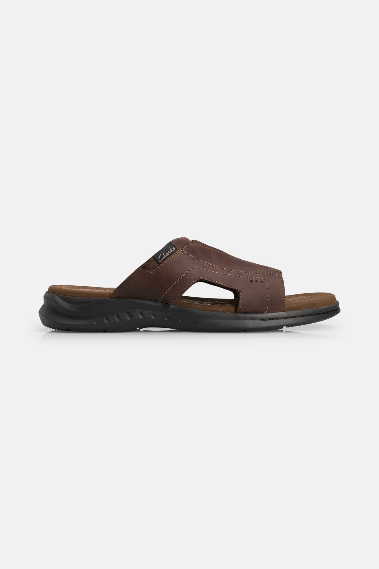 CLARKS Slipper 'Walkford' dunkelbraun, Bild 1