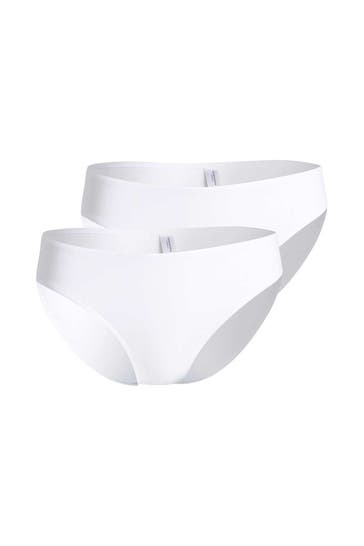 SCHIESSER 2er-Pack Slips weiß