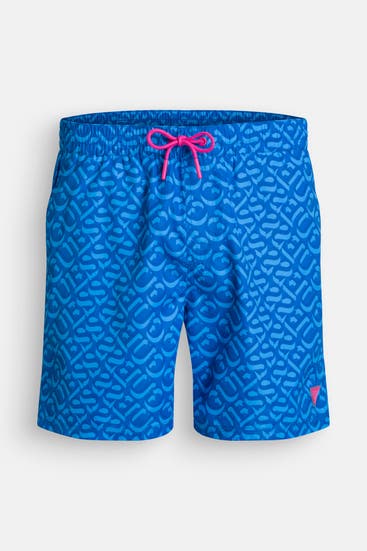 GUESS - Badeshorts gemustert