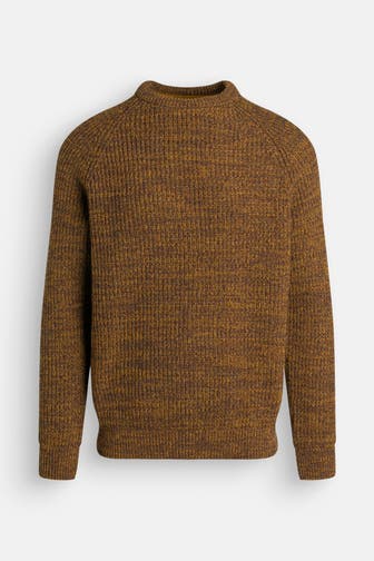 BARBOUR Strickpullover cognac
