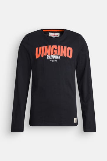 VINGINO Longsleeve 'Jaru' schwarz