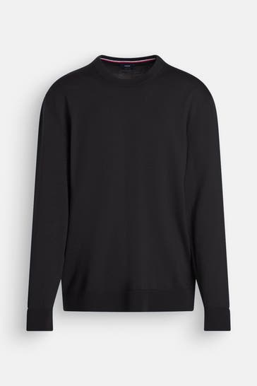 HECHTER Paris Wollpullover schwarz