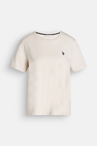 U.S. POLO ASSN. T-Shirt 'Ivy' creme