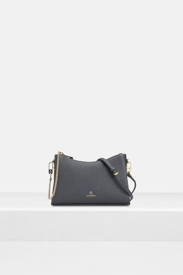AIGNER Schultertasche 'Ivy' graublau