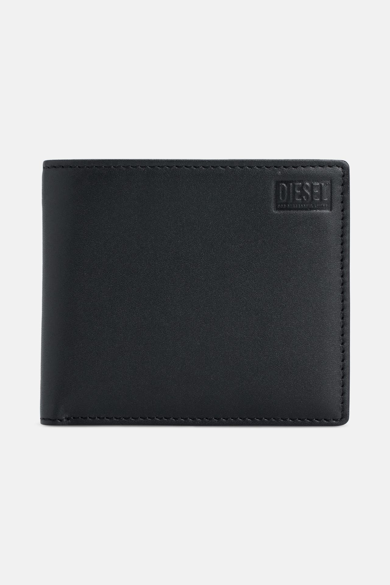 DIESEL Ledergeldbörse schwarz, Bild 1