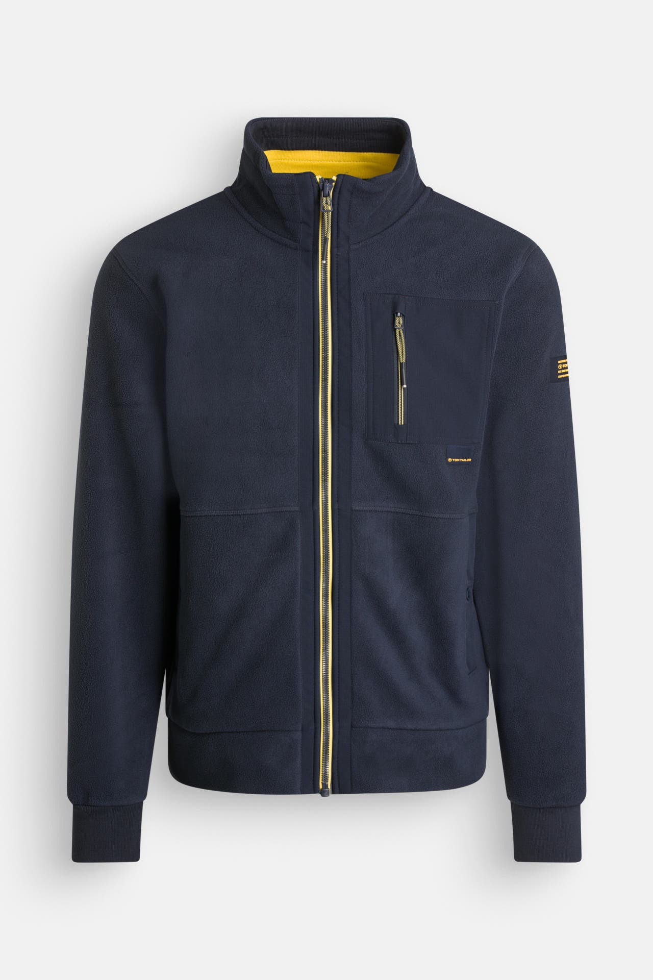 TOM TAILOR Fleecejacke nachtblau, Bild 1