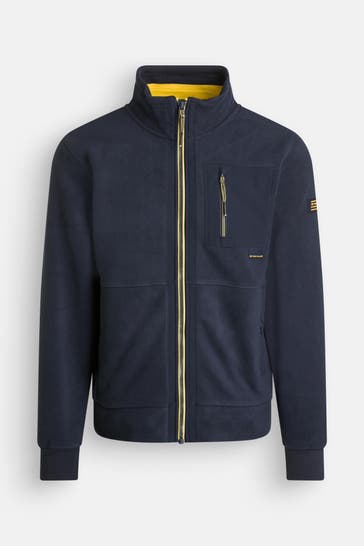 TOM TAILOR Fleecejacke nachtblau