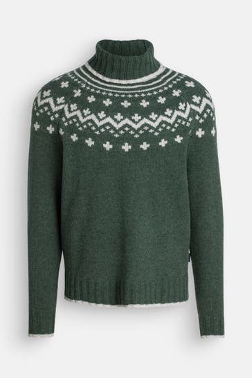 BARBOUR Wollpullover dunkelgrün