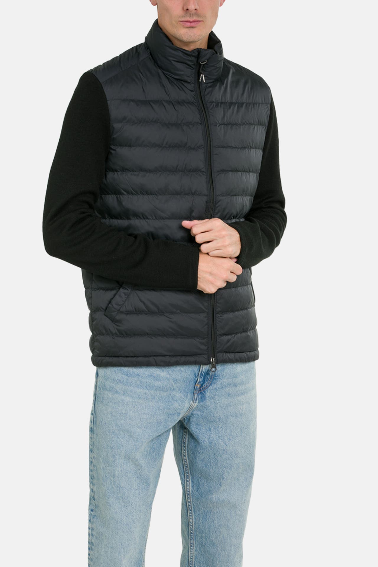 GANT Hybrid-Steppjacke schwarz, Bild 1