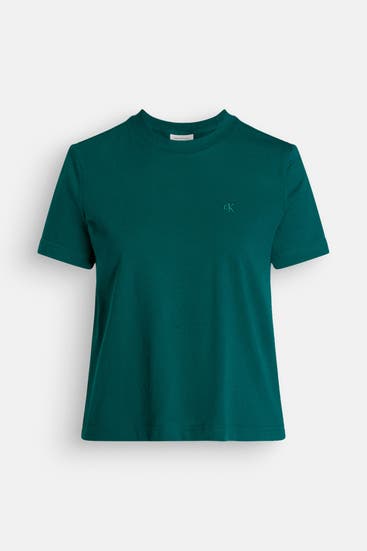 CALVIN KLEIN - T-Shirt dunkelgrün
