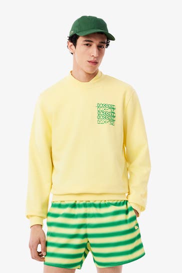 LACOSTE Sweatshirt gelb