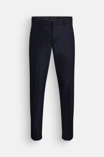 BOGNER - Wollmix-Chino 'Riley' nachtblau