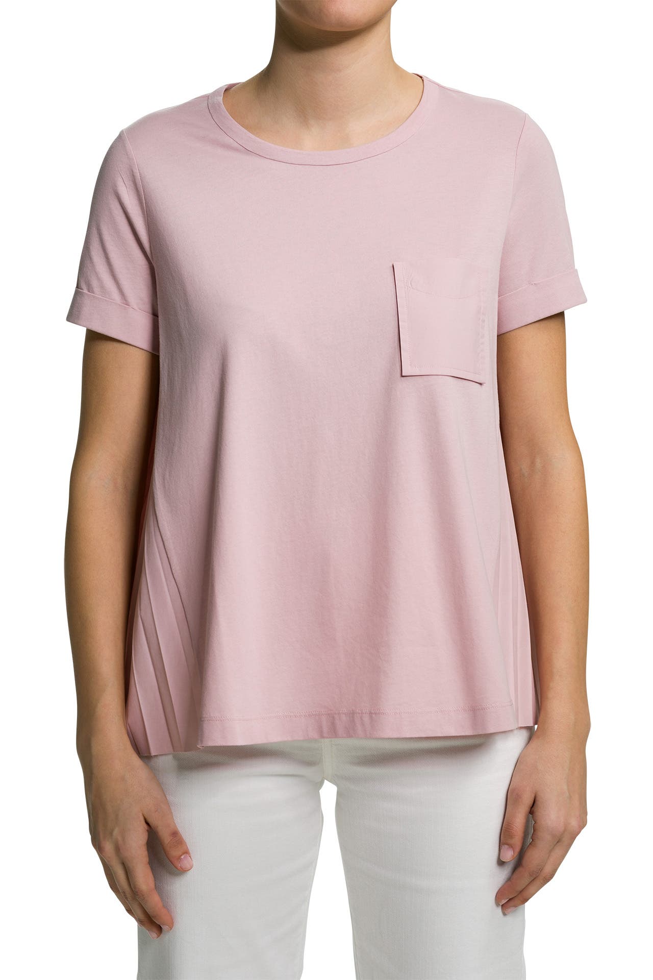 Luisa Cerano Jersey T Shirt In Berry Pink 308044 7600 Col 0455
