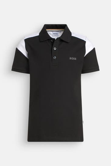 BOSS Polo-Shirt zweifarbig