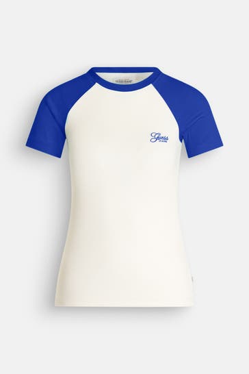 GUESS T-Shirt zweifarbig