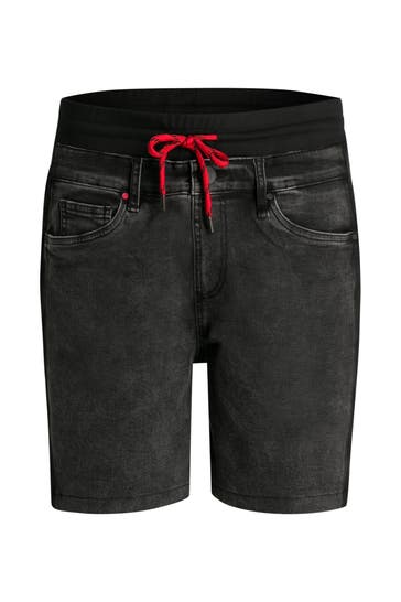 DESIGUAL Jeansshorts 'Peter' schwarz