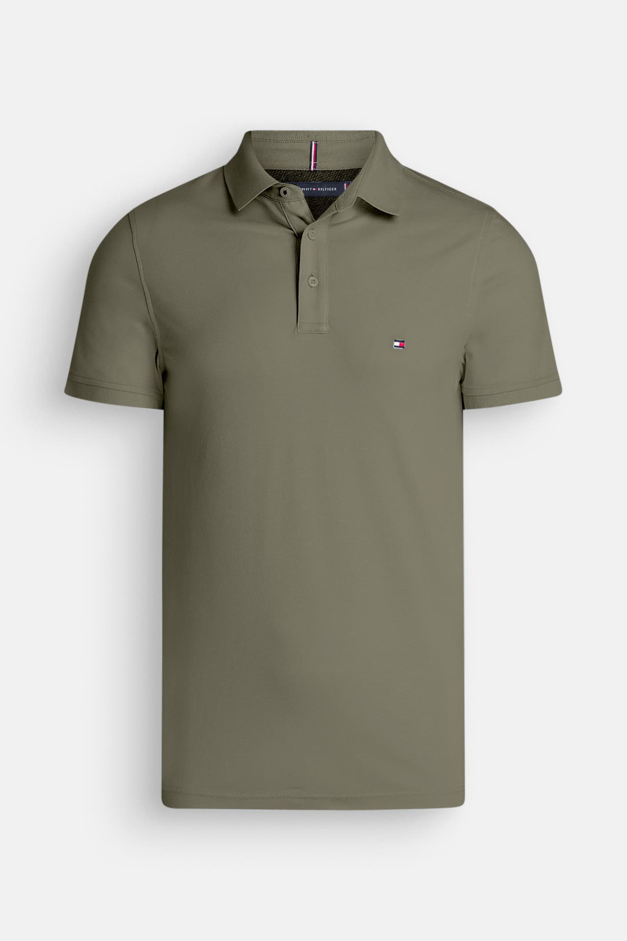 TOMMY HILFIGER Polo-Shirt oliv, Bild 1