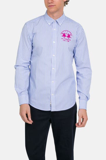 LA MARTINA Casual-Hemd gestreift