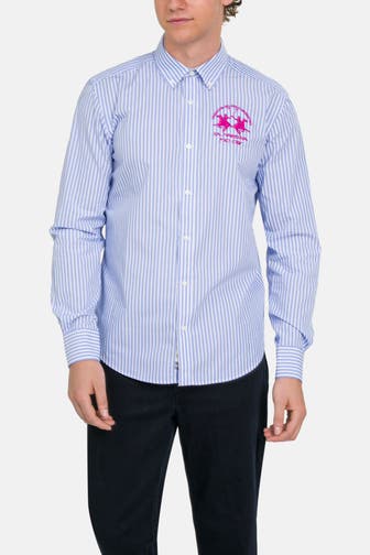 LA MARTINA Casual-Hemd gestreift