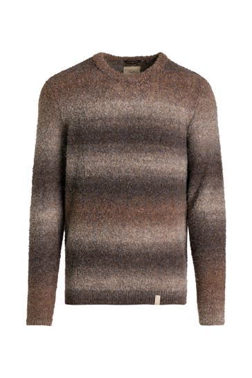 COLOURS & SONS Strickpullover 'Degradé' mehrfarbig
