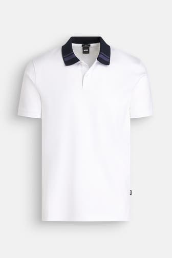 BOSS Polo-Shirt 'Phillipson' weiß