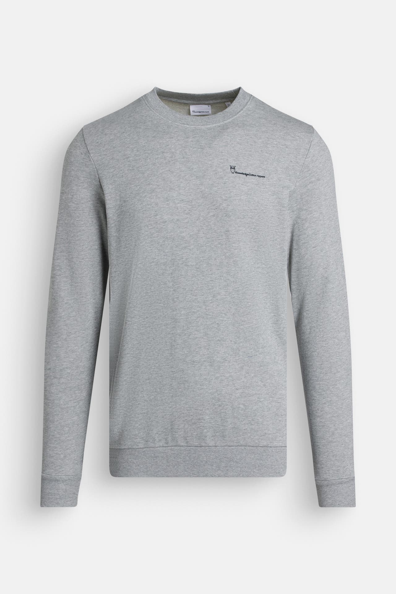 KNOWLEDGE COTTON APPAREL Sweatshirt 'Elm' grau, Bild 1