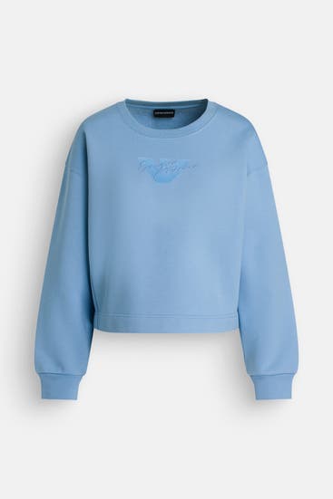 EMPORIO ARMANI - Sweatshirt hellblau