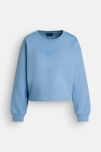 EMPORIO ARMANI Sweatshirt hellblau