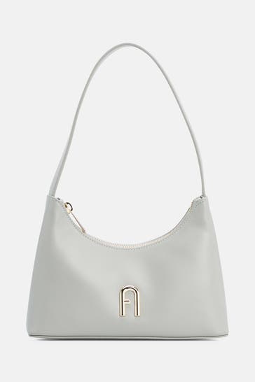 FURLA Handtasche 'Diamante Mini' hellgrau