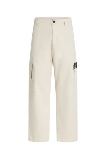 CK JEANS Cargohose creme