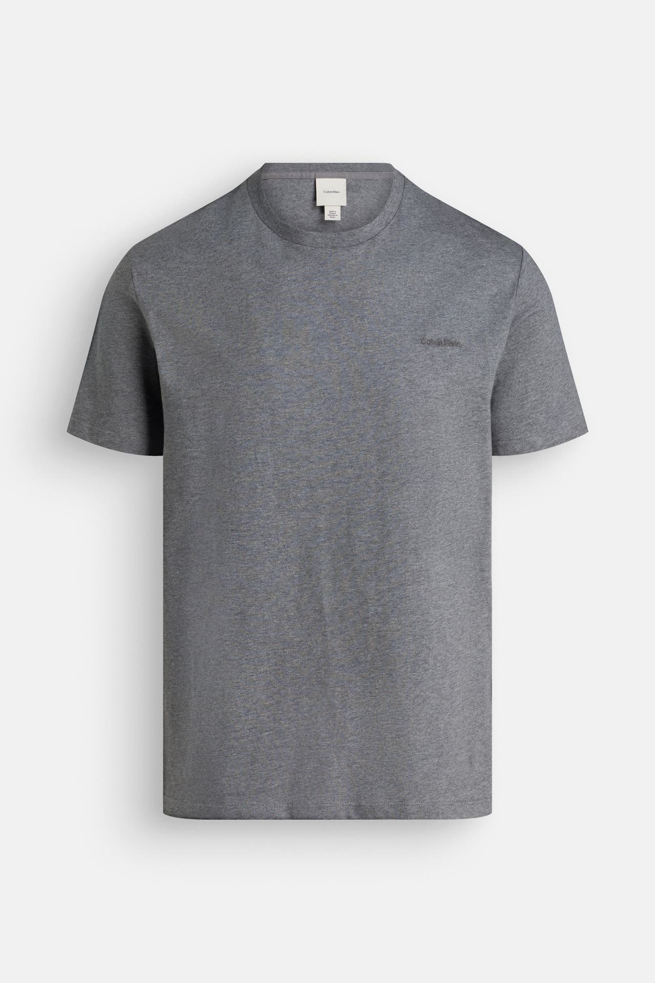 CK JEANS T-Shirt 'Refined Solid' grau, Bild 1