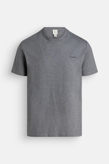 CK JEANS T-Shirt 'Refined Solid' grau