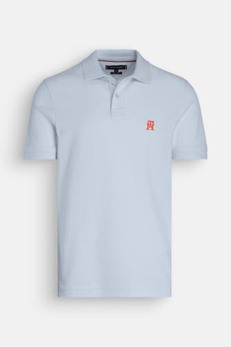 TOMMY HILFIGER Polo-Shirt hellblau