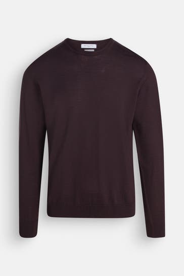 DANIELE FIESOLI Wollpullover dunkelbraun