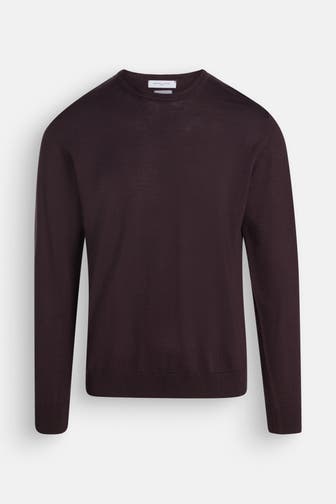 DANIELE FIESOLI Wollpullover dunkelbraun