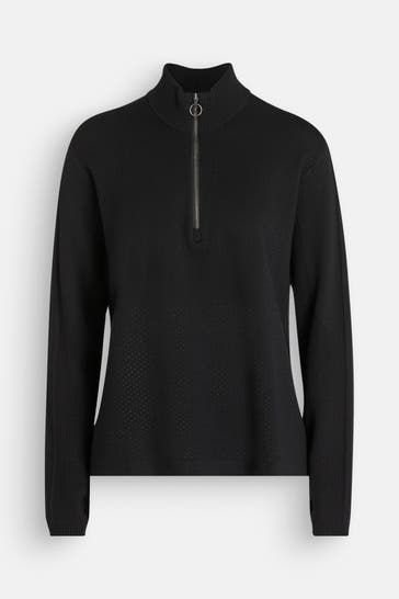 ICEBREAKER Strick-Troyer 'Anniversary' schwarz