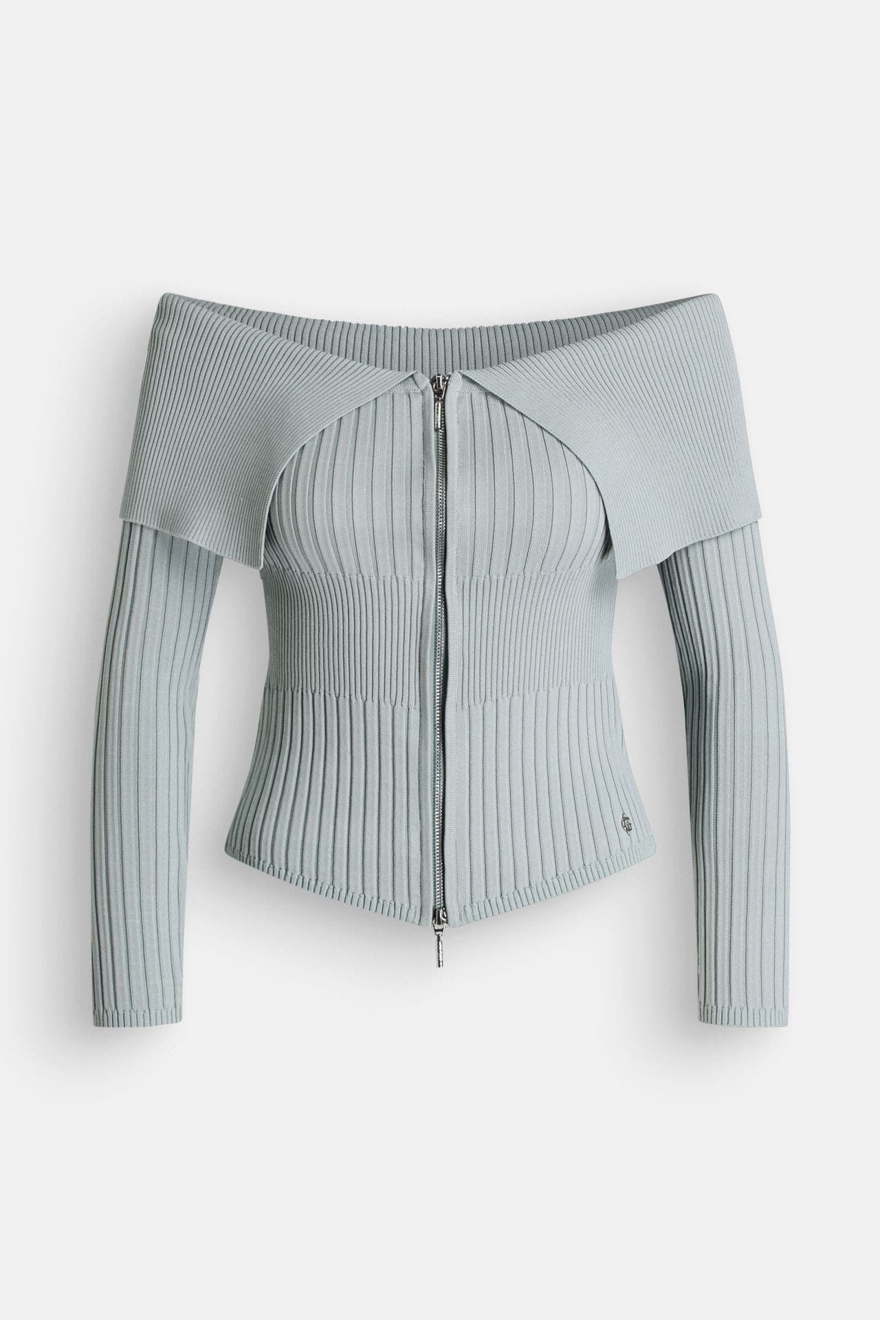 GUESS Strickshirt 'Chihiro' jade, Bild 1