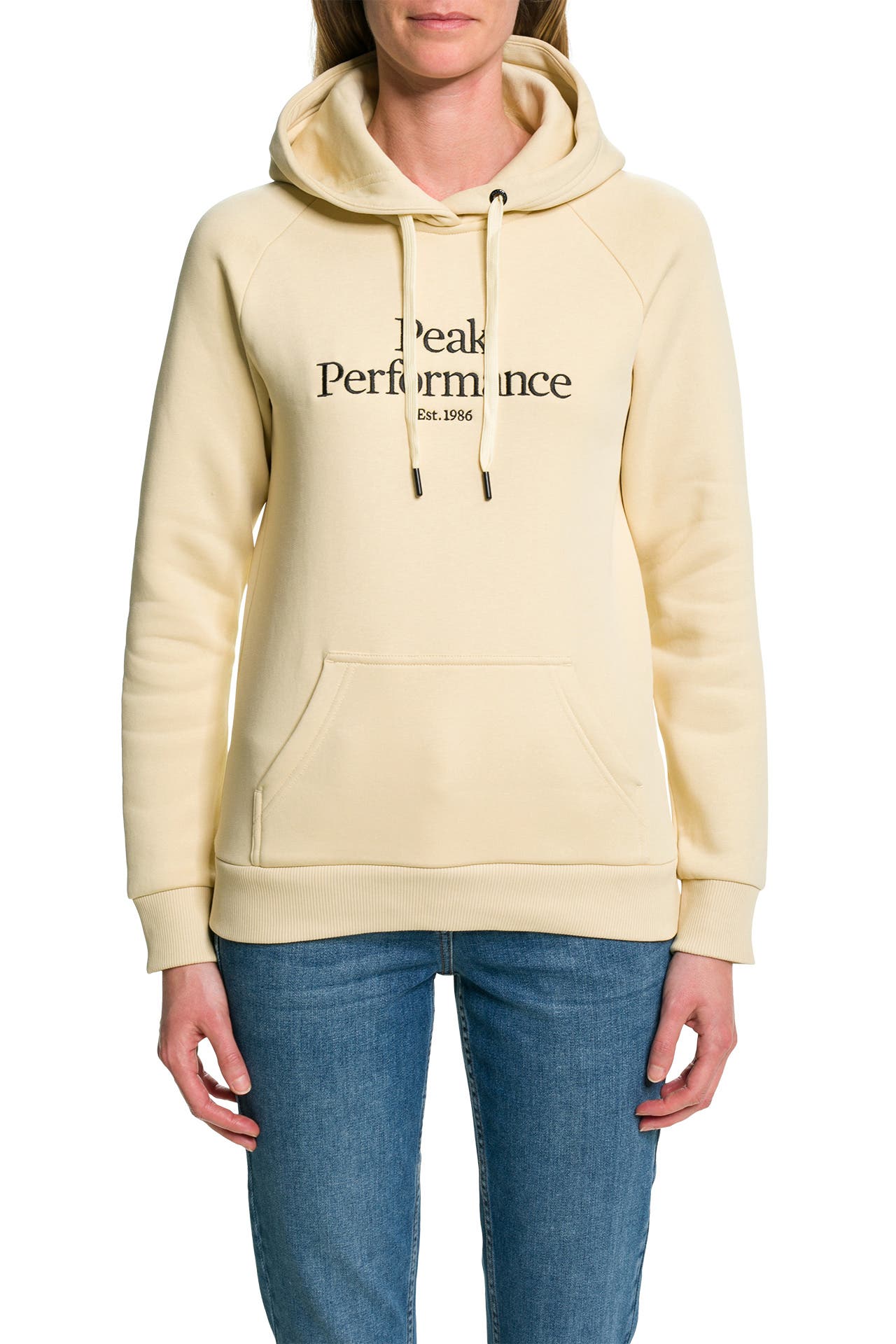 Peak performance hoodie store beige