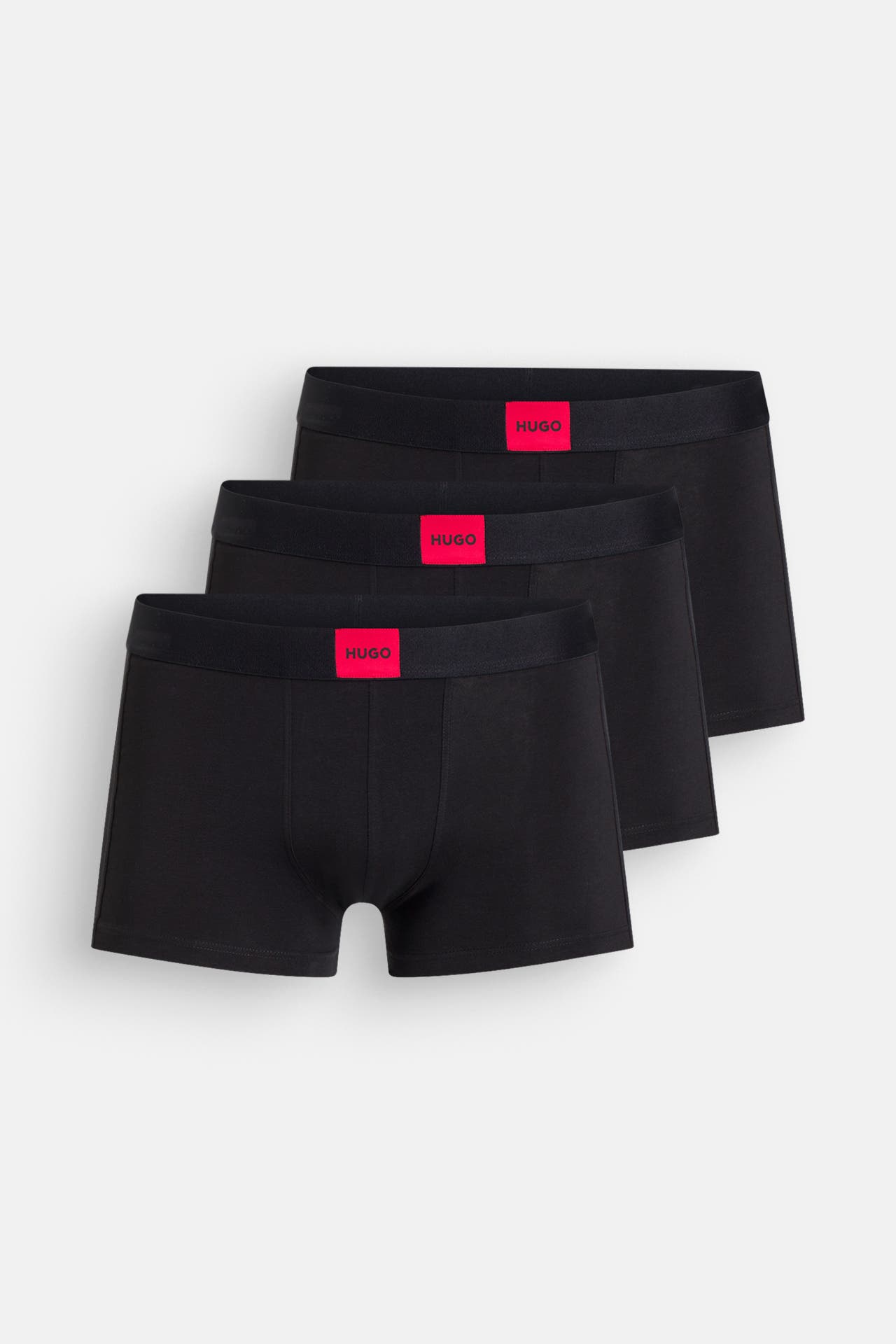 HUGO 3er-Pack Boxer Trunks schwarz, Bild 1