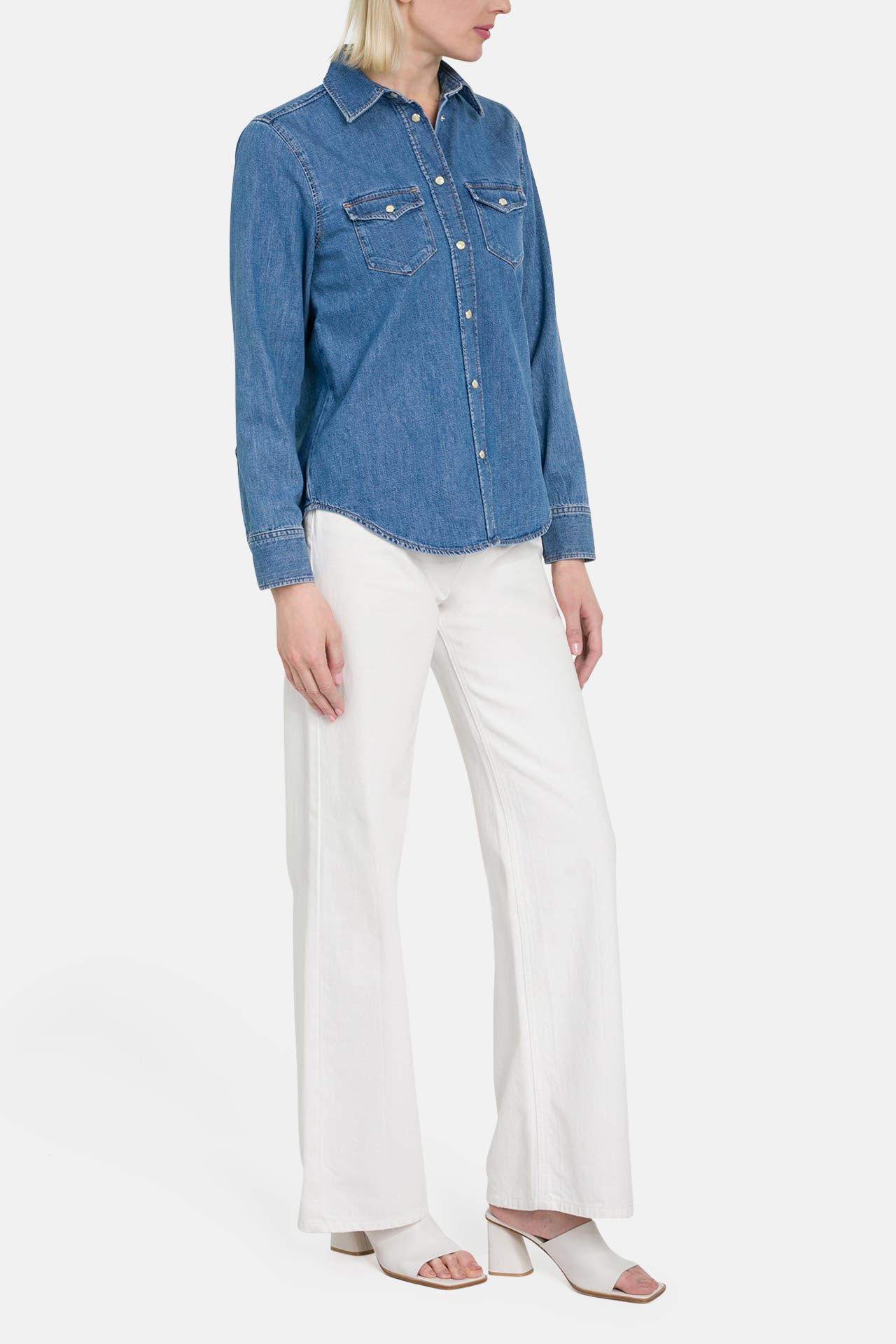 GANT Jeansbluse blau, Bild 1