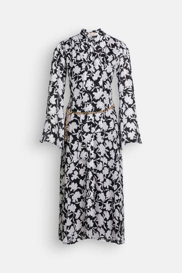 MICHAEL MICHAEL KORS Seidenmixkleid floral