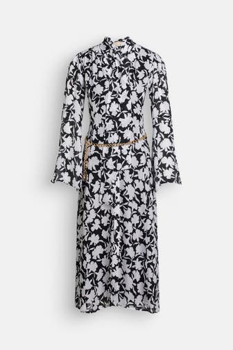 MICHAEL MICHAEL KORS Seidenmixkleid floral