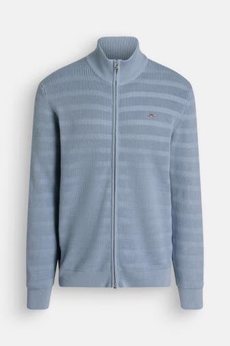 GANT Strickjacke taubenblau