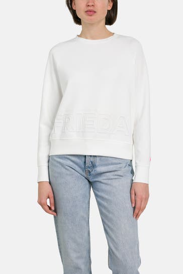 FRIEDA & FREDDIES NY Sweatshirt weiß
