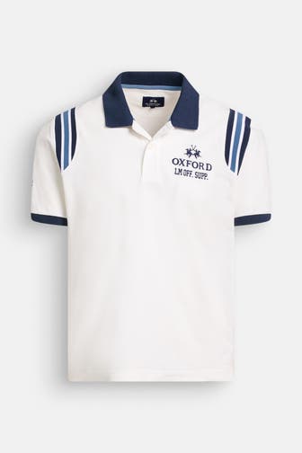 LA MARTINA Polo-Shirt zweifarbig